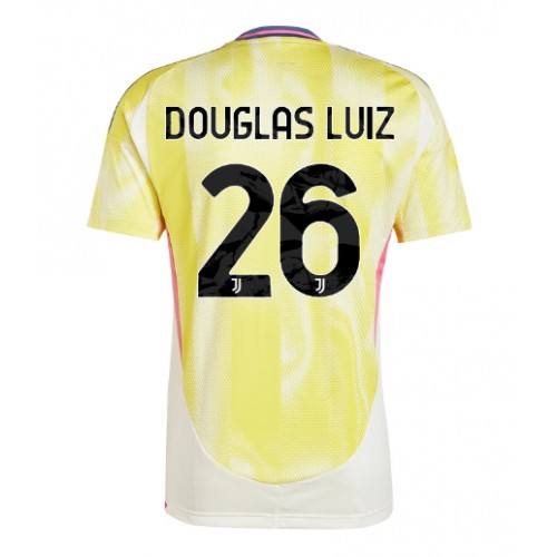 Fotballdrakt Herre Juventus Douglas Luiz #26 Bortedrakt 2024-25 Kortermet